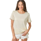 Women's Cupro Modal Essential Tee 61056-TOP - Crazy House Western Wear