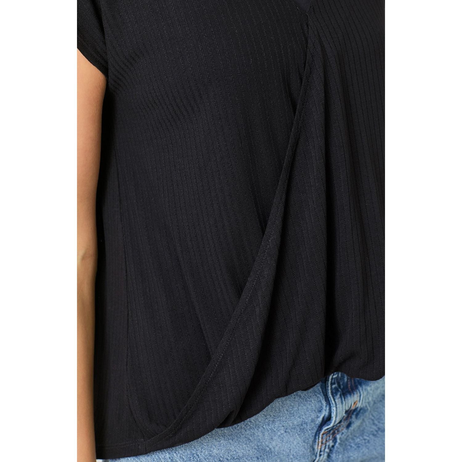 Women's Surplice Neck Top 60952 - Crazy House Western Wear