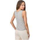 Women's Striped Raw Cut Edge Tank Top 61043 - Crazy House Western Wear