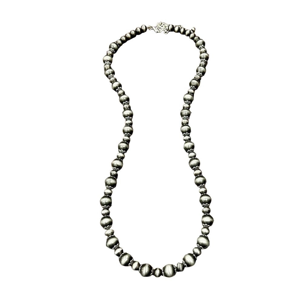 Women's Isac Handmade Navajo Bead Necklace