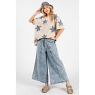 Women's Stonewash Dream Wide Leg Pants SP7867 - Crazy House Western Wear