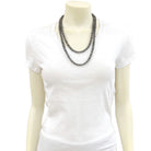 Women's Isac Handmade Rondelle Navajo Bead Necklace