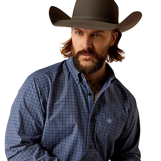 Men's Ariat Pro Series Tanner Classic Fit Long-Sleeve Western Shirt 10052312 - Crazy House Western Wear