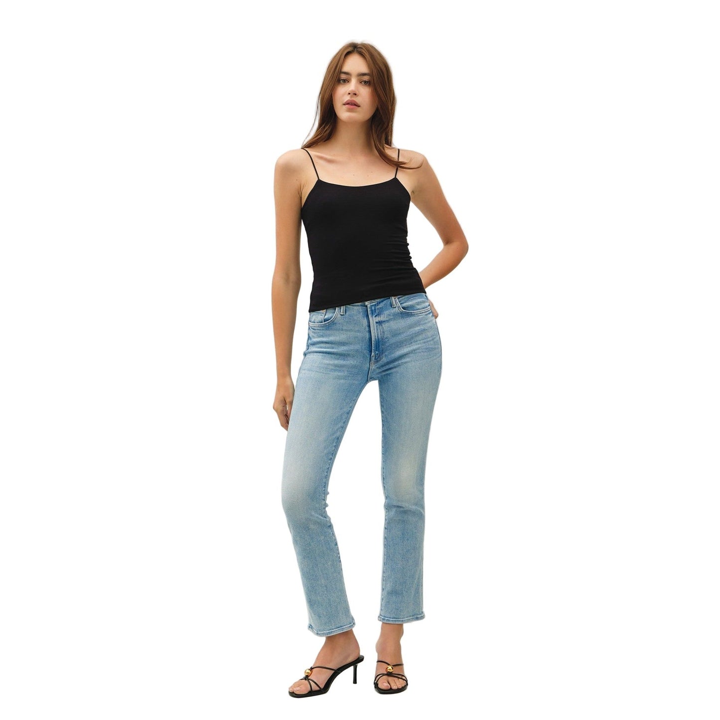 Women's Soft- Core Basic Solid Cami Tank 19079