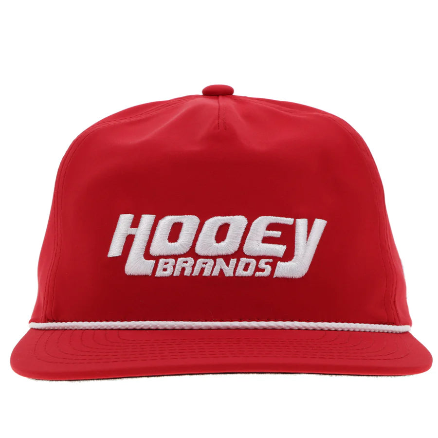 Men's Hooey "White Knuckle" Red and White Cap 2395T-RD - Crazy House Western Wear