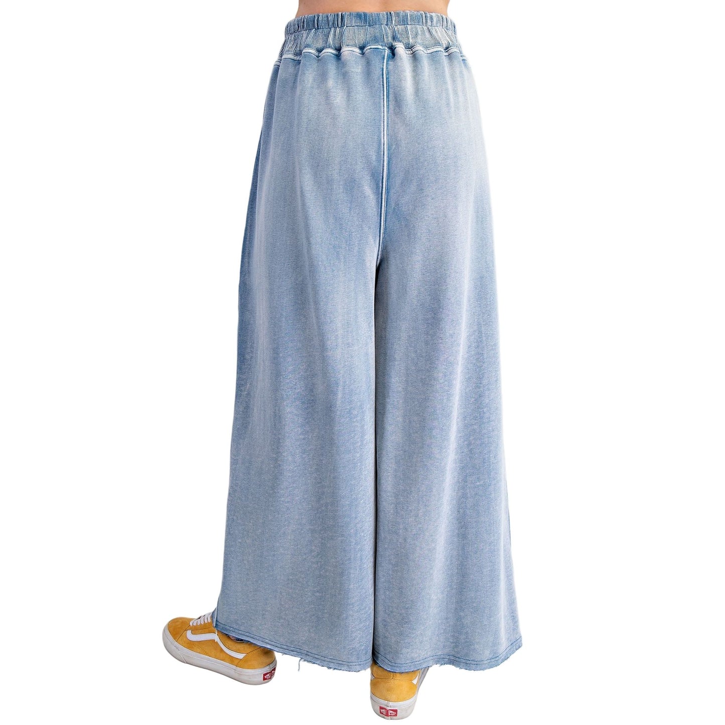 Women's Monkey Washed Terry Pants EB57026