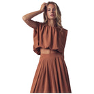 Women's Volume Sleeveless Tie Back Blouse 0069-1041 - Crazy House Western Wear