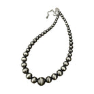 Women's Isac Handmade Very-big Graduated Polish Navajo Necklace