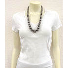 Women's Isac Handmade Very-big Graduated Polish Navajo Necklace