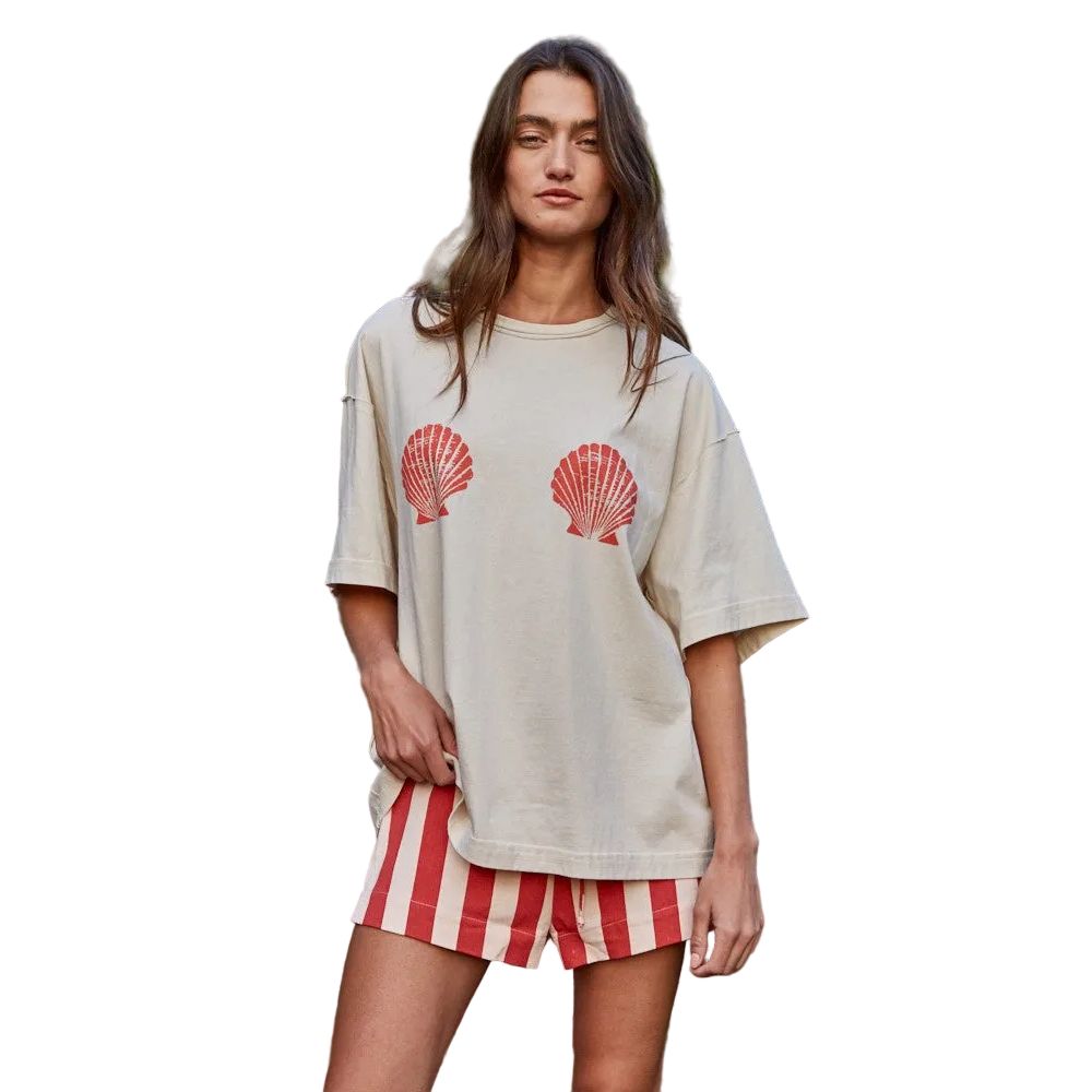 Women's By Together Islay Striped Shorts L9518