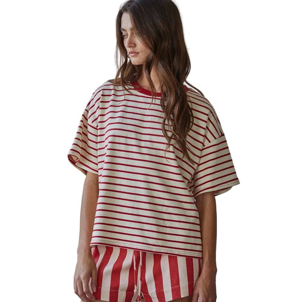 Women's By Together Islay Striped Shorts L9518