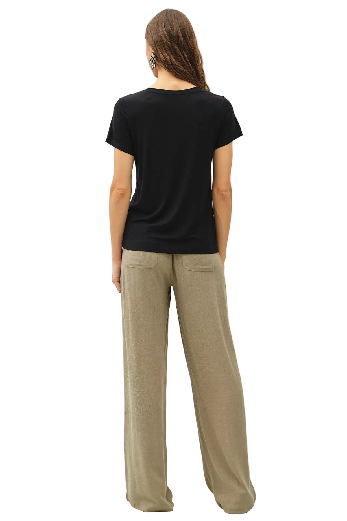 Be Cool Women's Bamboo/Modal Basic Round Neck T-shirt