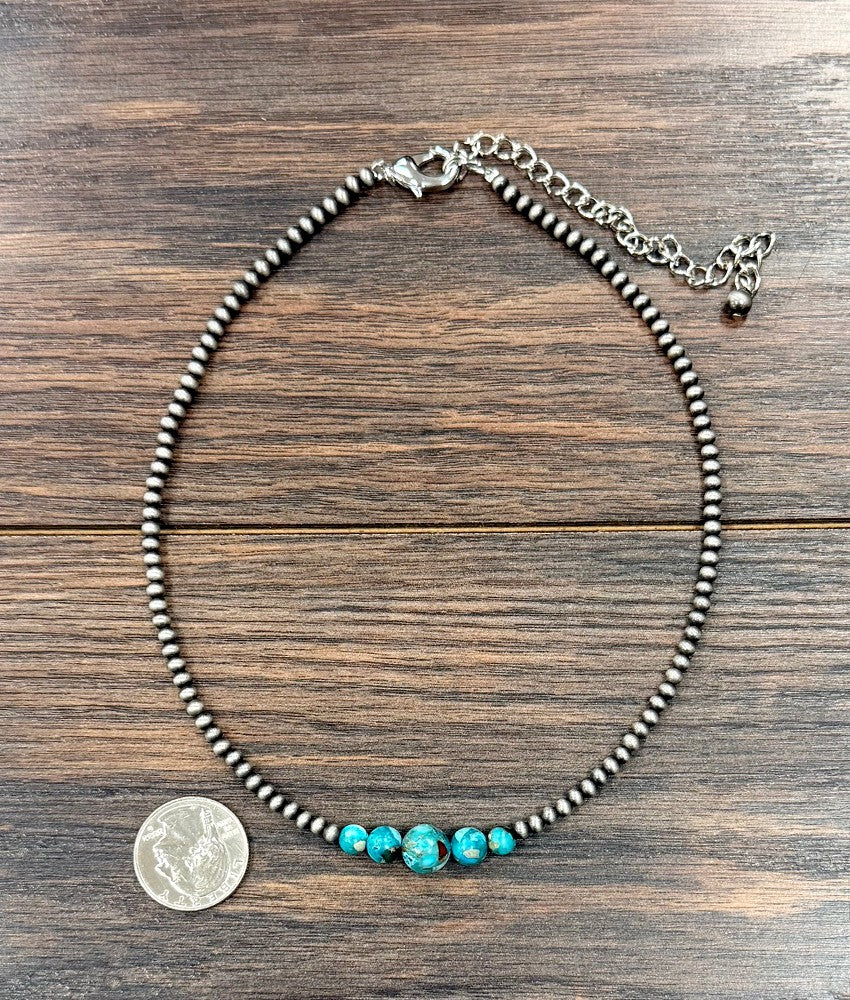 Women's Isac 15" Western Gemstone Necklace 739707