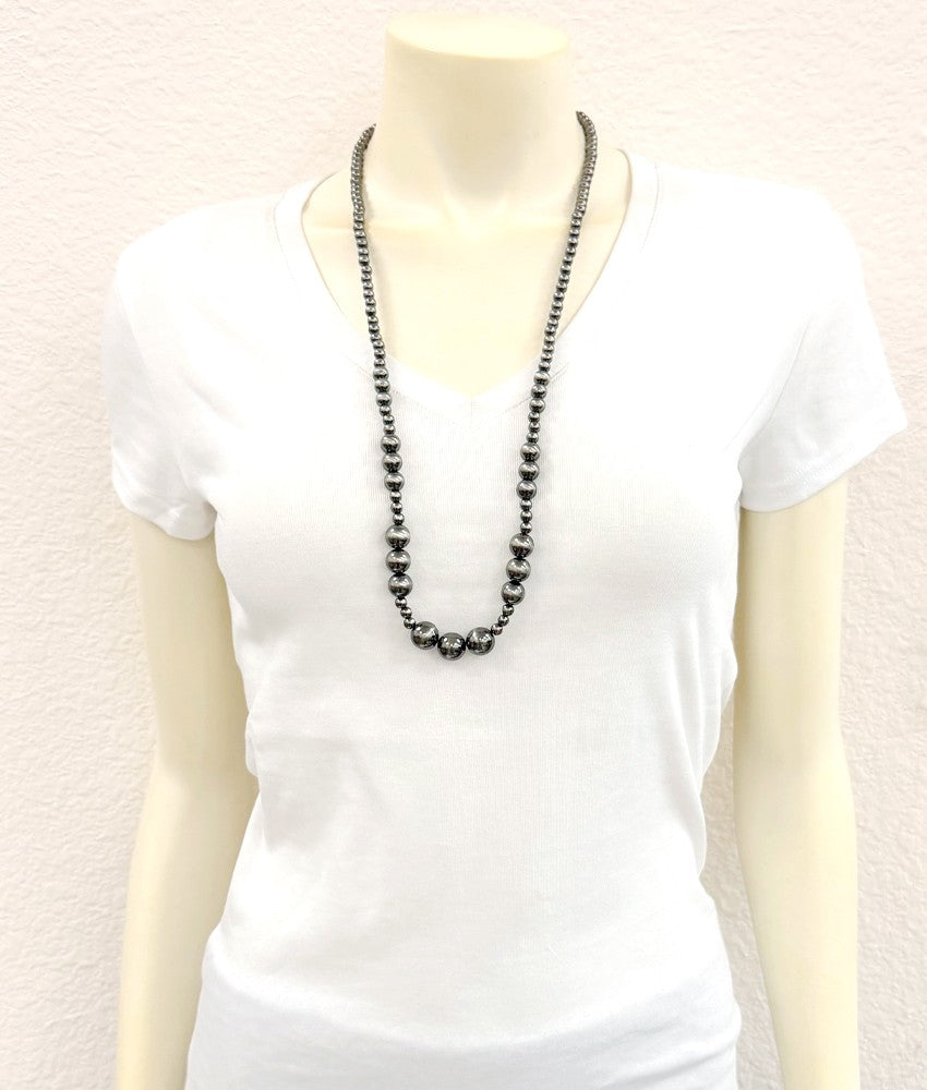 Women's Isac Polish Western Bead Necklace 739720
