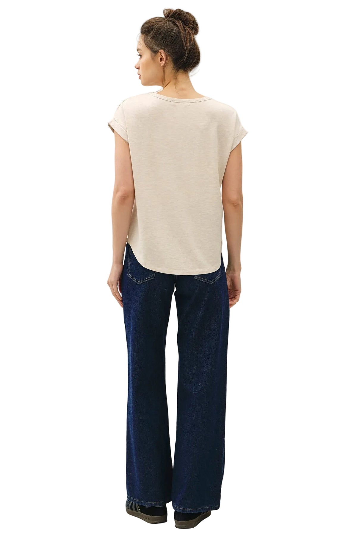 Be Cool Women's Bamboo/Modal Dolman Cap Sleeve Top
