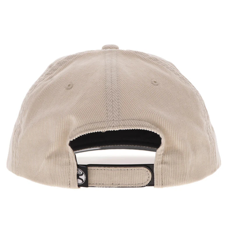 Men's Hooey Hat Cream Corduroy with Black Stitching 2560T-CR