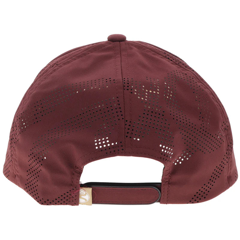 Men's Hooey "OG" Hooey Hat Maroon with Yellow Stitching 2560T-MA - Crazy House Western Wear