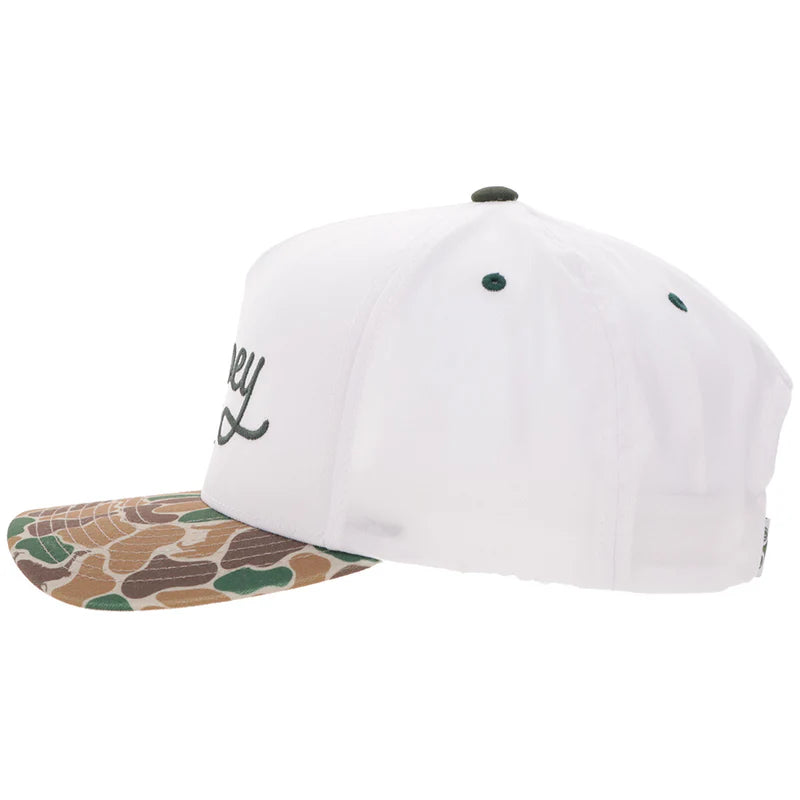 Men's Hooey "OG" Hat White/Camo 2560T-WHCA