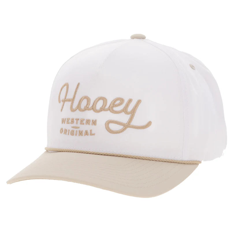 Men's Hooey "OG" Hooey Hat White/Tan 2560T-WHTN