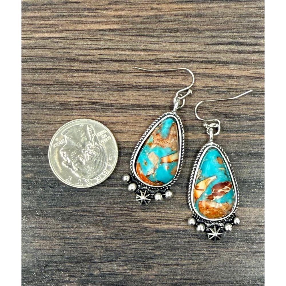 Women's Isac Western Gemstone Earrings 726622