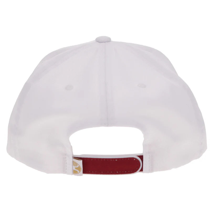 Men's Hooey White "Wild Ride" Hooey Embroidered Logo 2569T-WH