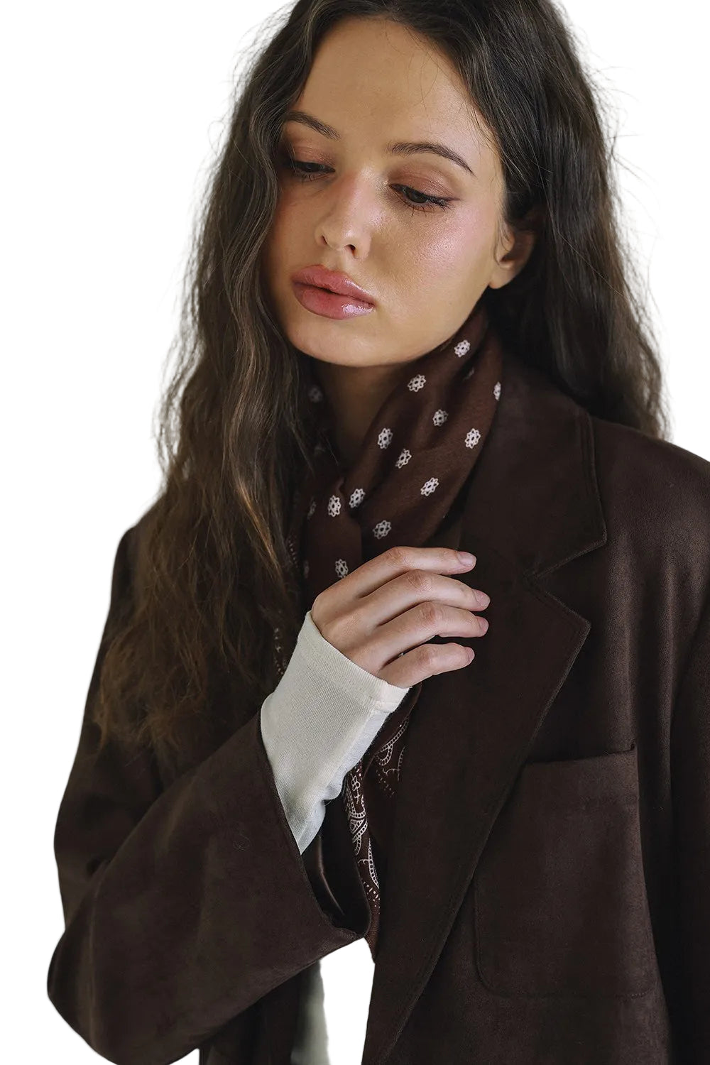 Women's Brown Suede Jacket
