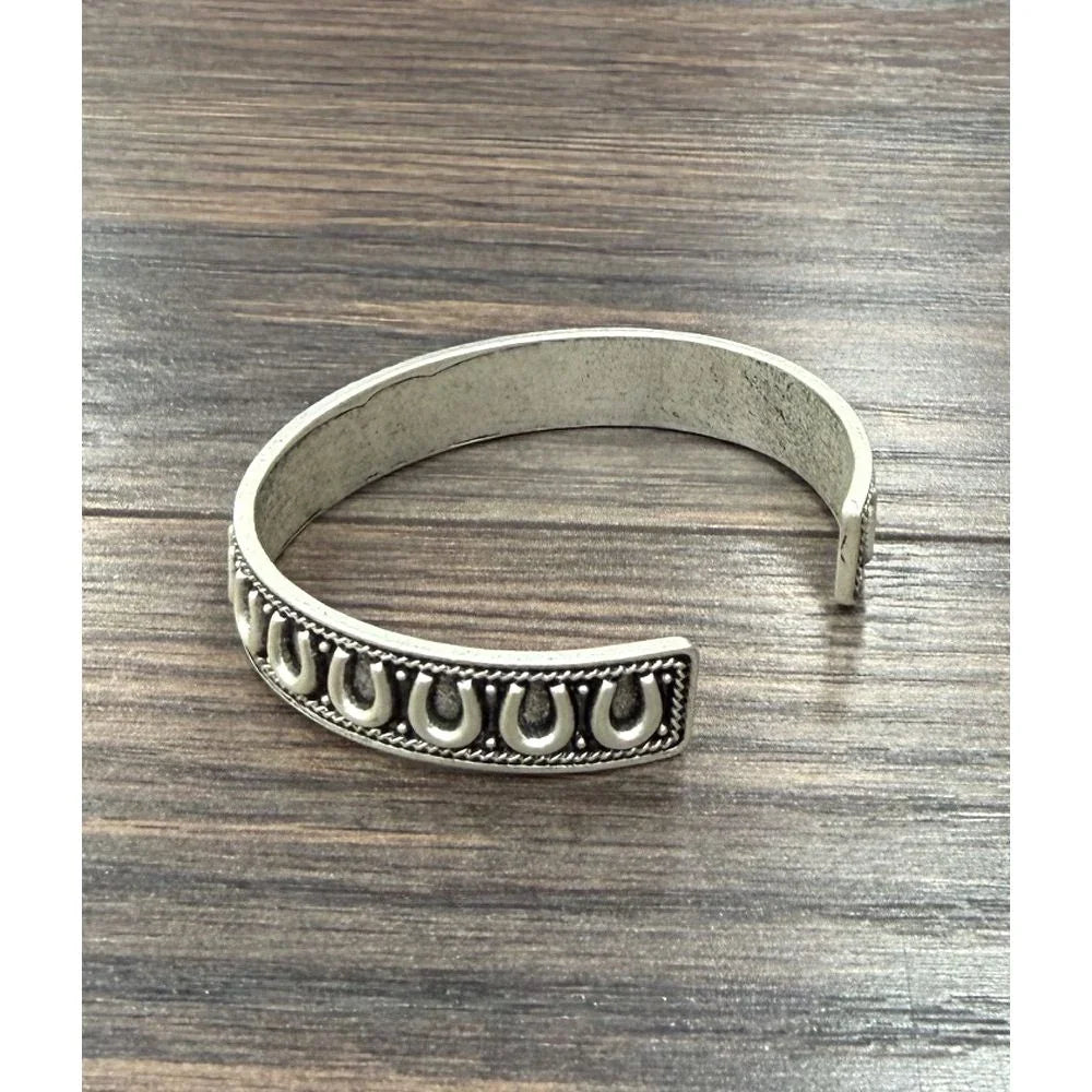 Women's Isac Western Horseshoe Cuff Bracelet 711693