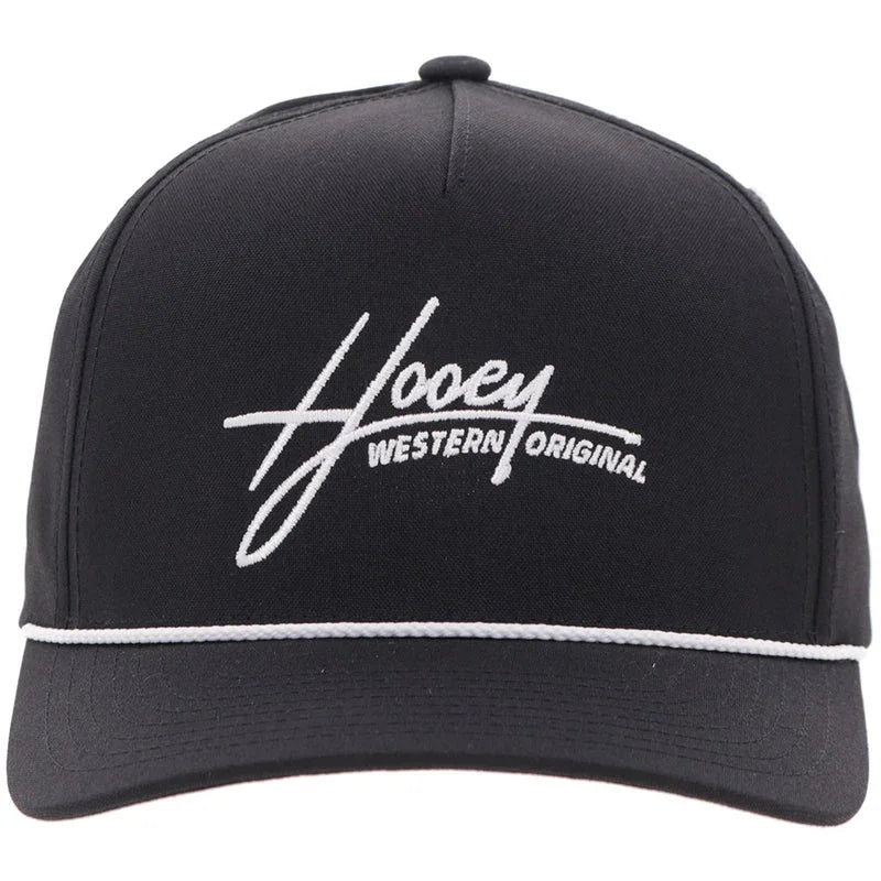 Hooey Boy's Black "Mark Out" Snapback 2601T-BK-Y