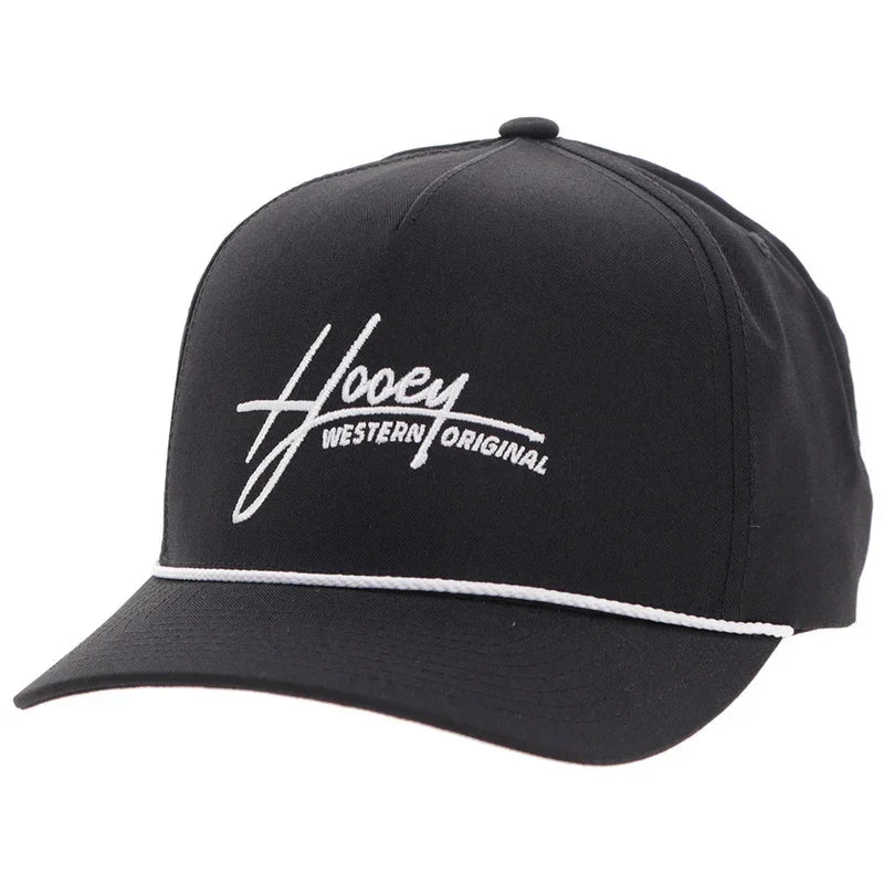 Hooey Boy's Black "Mark Out" Snapback 2601T-BK-Y