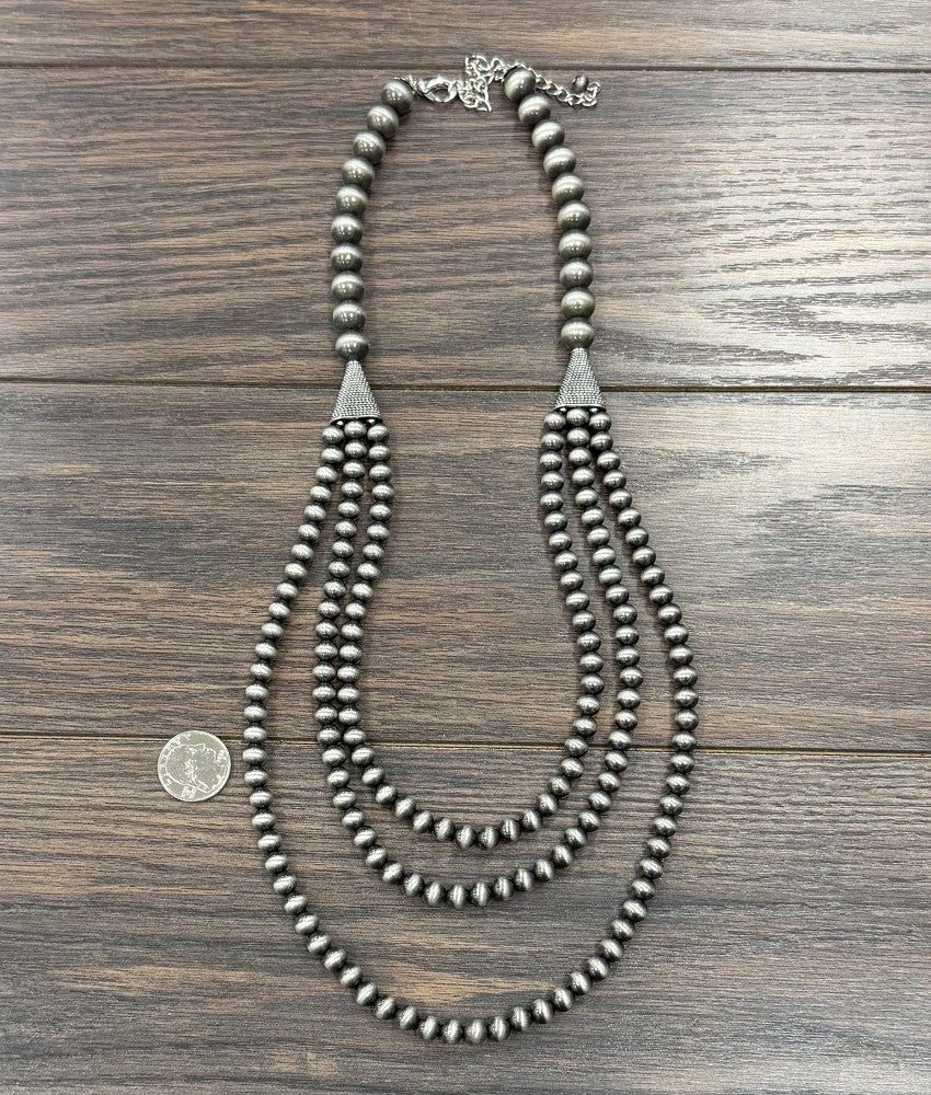 Isac Women's 30" Western Bead Layered Necklace