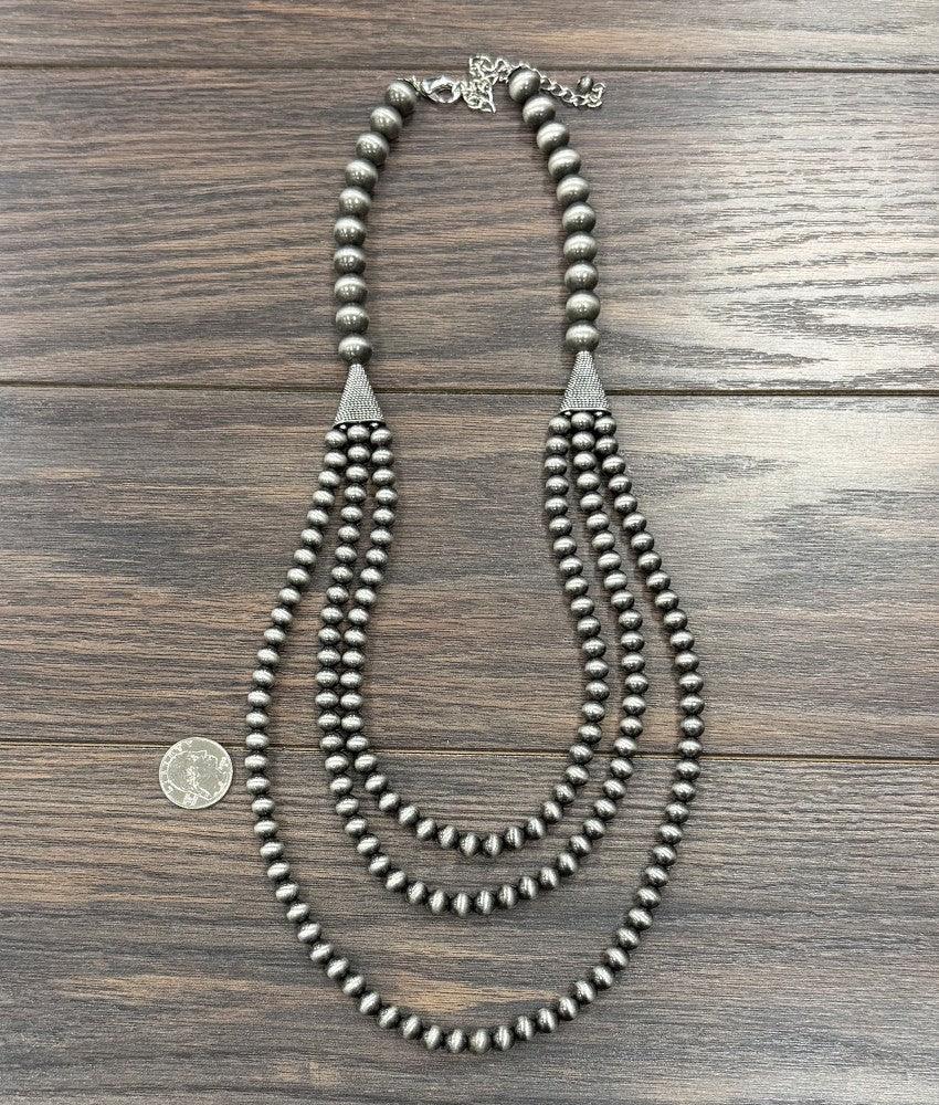 Isac Women's 30" Western Bead Layered Necklace