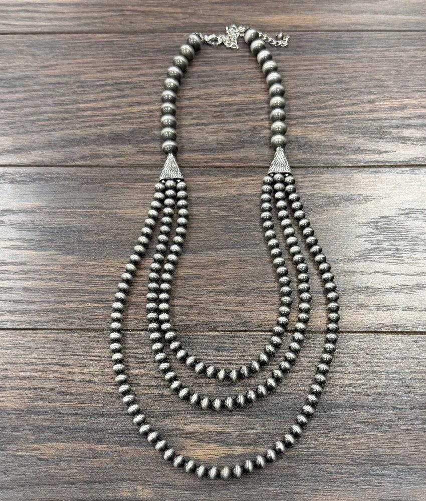 Isac Women's 30" Western Bead Layered Necklace