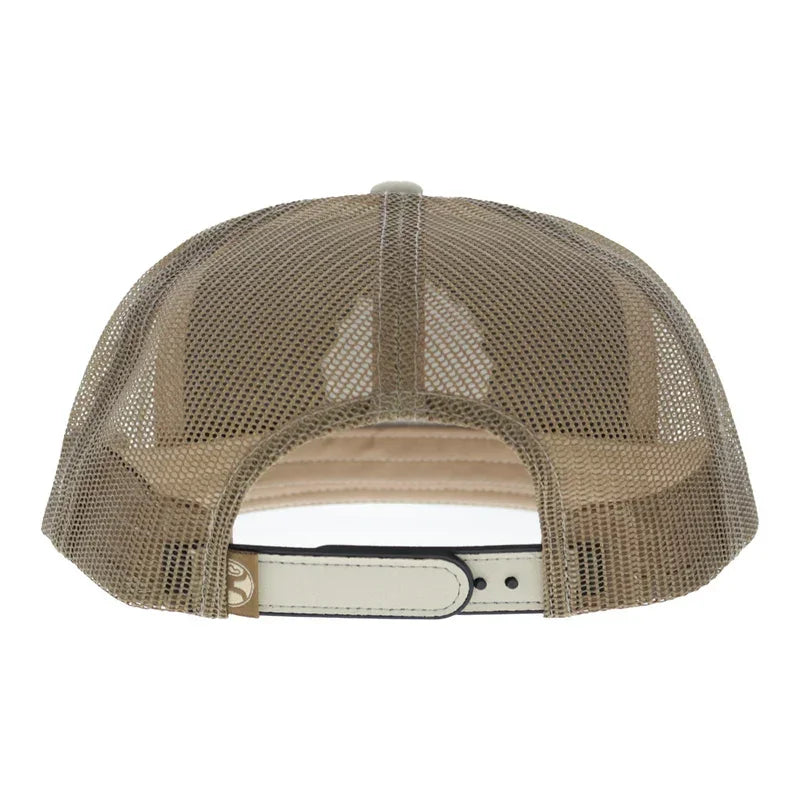 Hooey Men's Cream/Tan Spur 5-Panel Trucker Snapback 2614T-CRTN