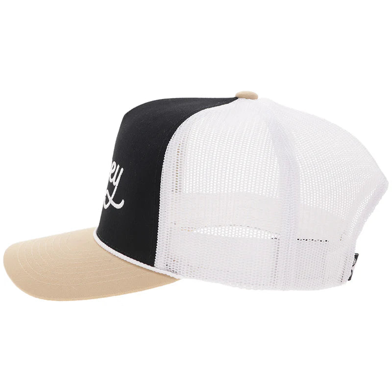 Boy's Hooey Black White and Tan "OG" Cap 2660T-BKWH-Y