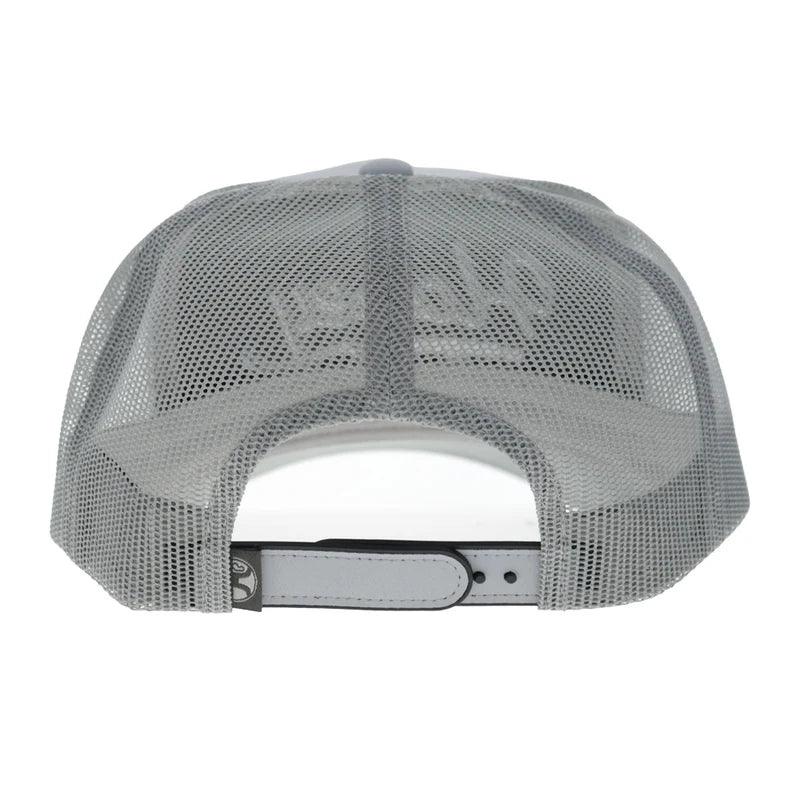Hooey Men's Gray/Charcoal OG 5 Panel Trucker Snapback 2660T-GYCH