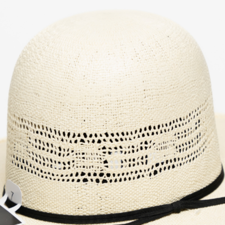 Rodeo King Natural Bangora 4.5" Straw Hat - Crazy House Western Wear