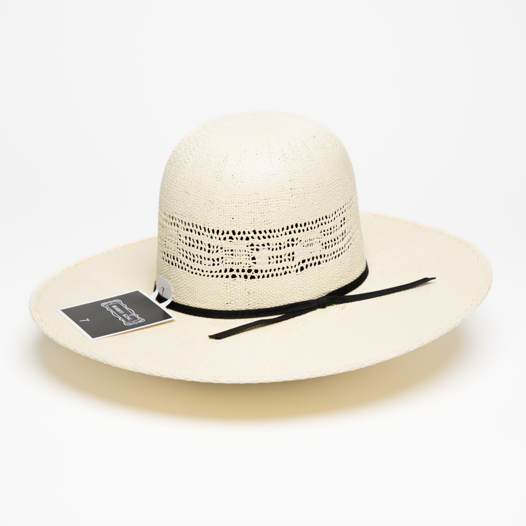 Rodeo King Natural Bangora 4.5" Straw Hat - Crazy House Western Wear