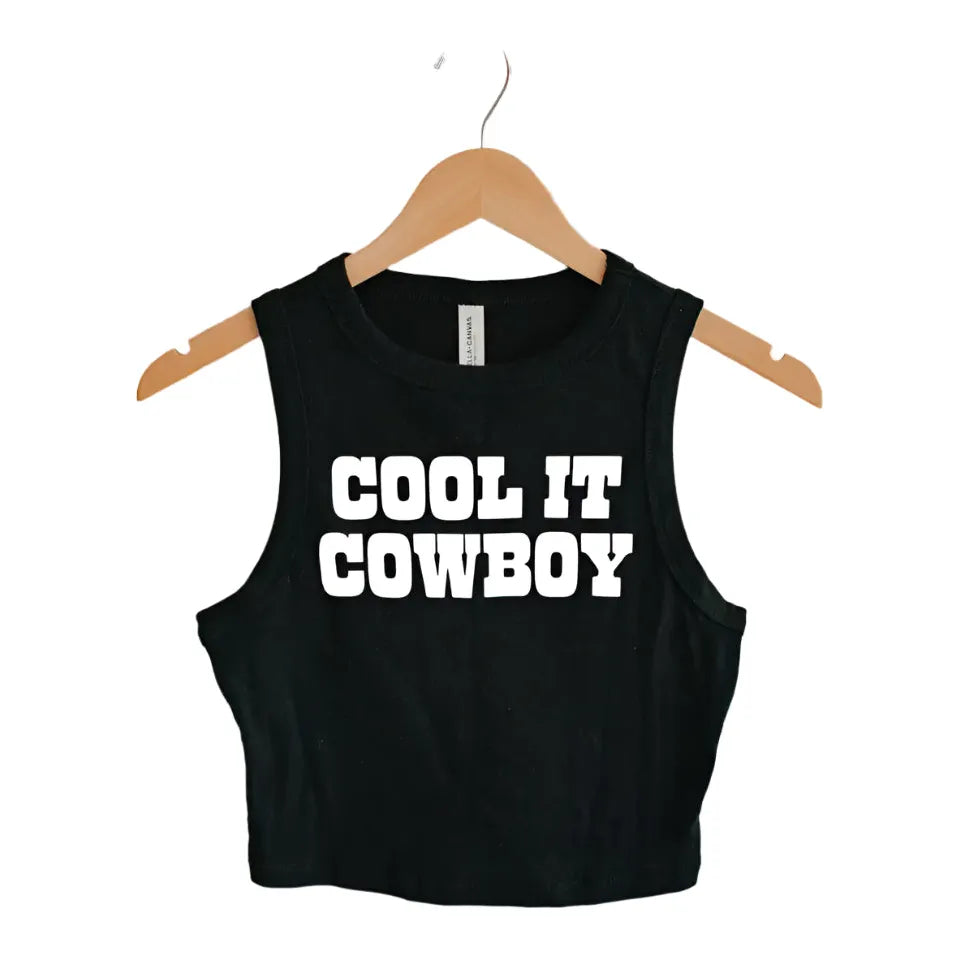 Women's Cool It Cowboy Tank Top - Crazy House Western Wear