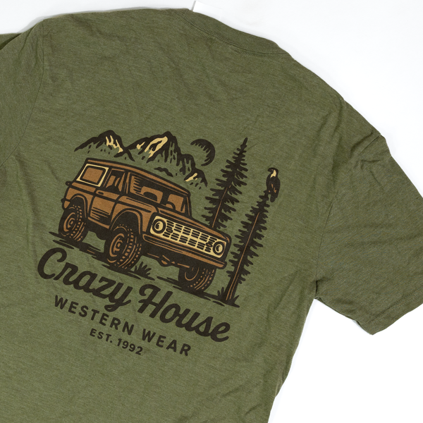 Crazy House Vintage Bronco T-Shirt