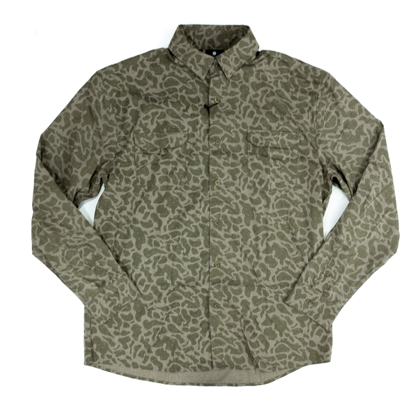 Men's Southern Marsh Merida Mar Long Sleeve Camo Shirt CMCL-STN