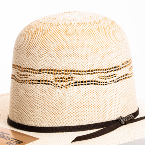 Twister Bangora 3.5" Straw Hat T71647 - Crazy House Western Wear