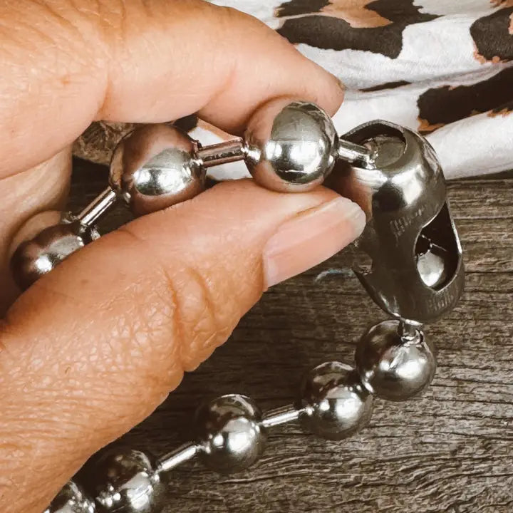 Women's Extra Large Bead Chain Bracelet