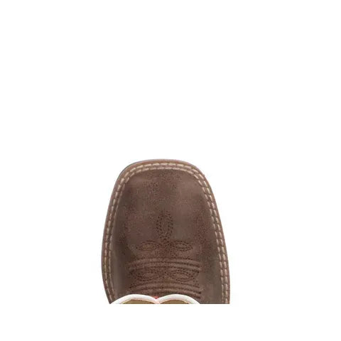 Boy's Youth Smoky Mountain Brown/Burgundy Western Boots