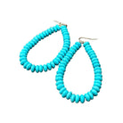 Women's Isac 3.2" LKong 8mm Bead Earrings