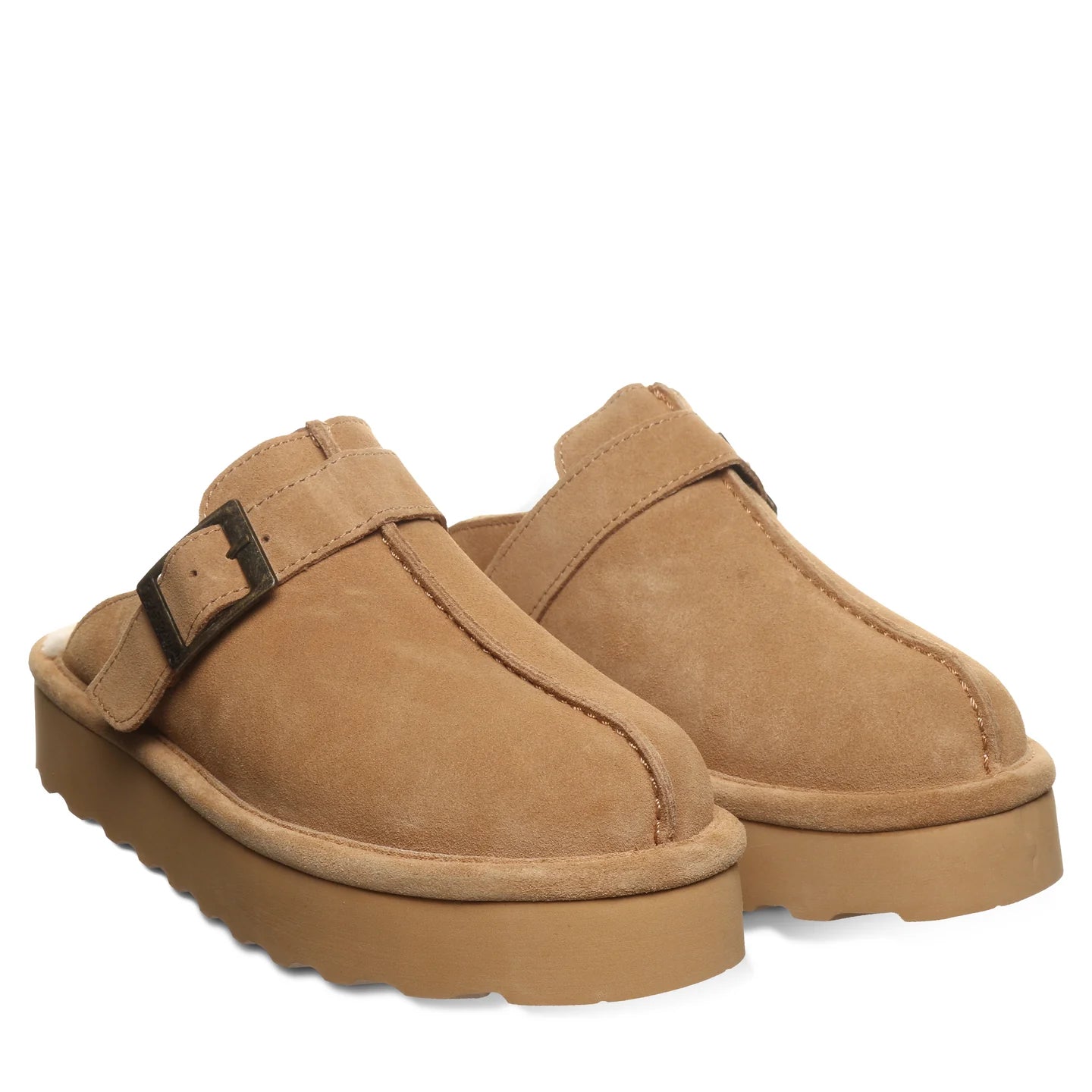 Women's Bearpaw Moxie Platform Lo Iced Coffee Solid 3344W-245