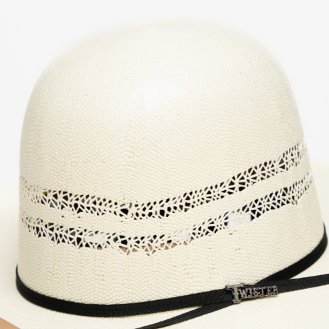 Twister Bangora 4.5" Straw Hat T71828 - Crazy House Western Wear