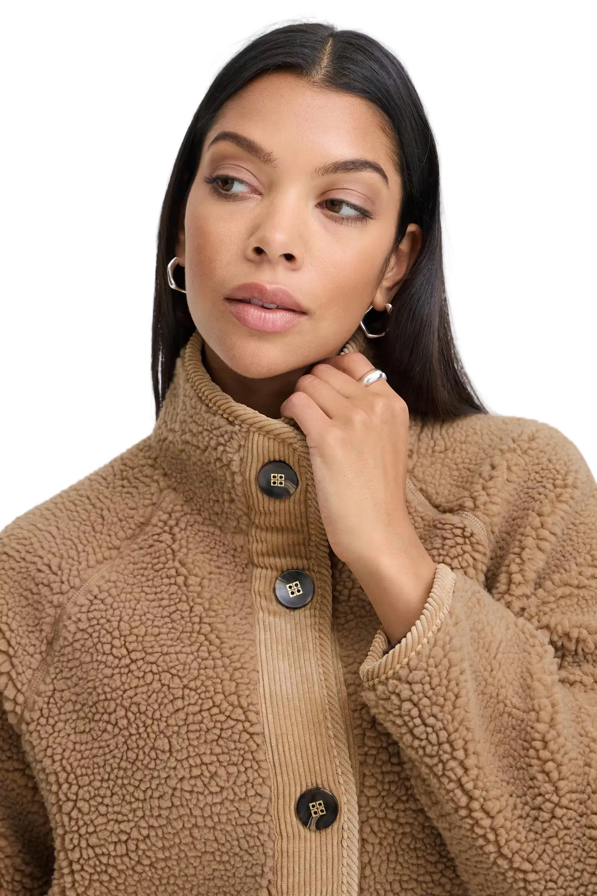 B. young Women's Tiger's Eye Brown Bycotty Jacket