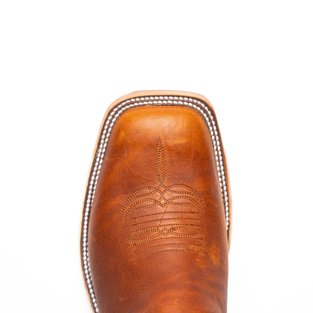 Anderson Bean Boulevard Sandstone with 13" Bone Mad Cat Top - Crazy House Western Wear