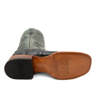 Men's Ferrini Black and Gray Stampede Western Boots 4039304