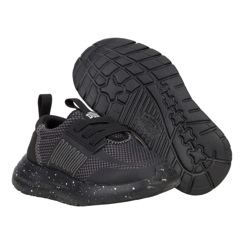 Boy's Hey Dude Sirocco Play Toddler Varsity Black Shoes 42104-060